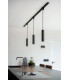 TRACK FLORIS pendant - 1-circuit Track lighting system - 1xGU10 - Black (Extension)-6