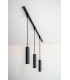 TRACK FLORIS pendant - 1-circuit Track lighting system - 1xGU10 - Black (Extension)-7