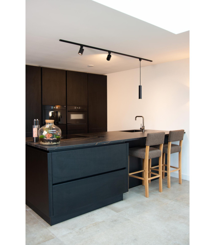 TRACK FLORIS pendant - 1-circuit Track lighting system - 1xGU10 - Black (Extension)-8