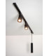 TRACK FLORIS pendant - 1-circuit Track lighting system - 1xGU10 - Black (Extension)-10