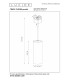 TRACK FLORIS pendant - 1-circuit Track lighting system - 1xGU10 - Black (Extension)-13