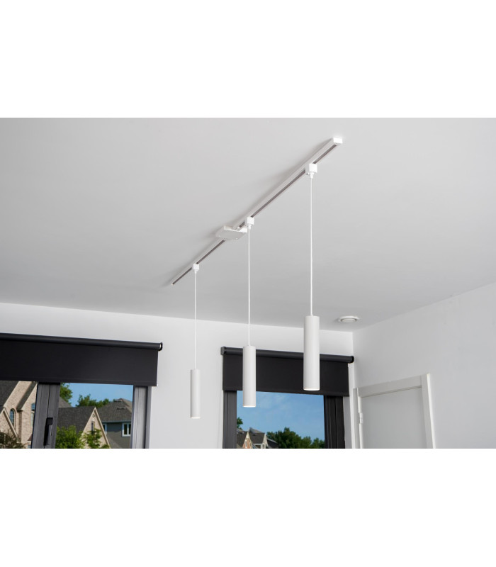 TRACK FLORIS pendant - 1-circuit Track lighting system - 1xGU10 - White (Extension)-8