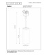 TRACK FLORIS pendant - 1-circuit Track lighting system - 1xGU10 - White (Extension)-10