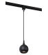 TRACK FAVORI pendant - 1-circuit Track lighting system - 1xGU10 - Black (Extension)-1