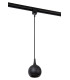TRACK FAVORI pendant - 1-circuit Track lighting system - 1xGU10 - Black (Extension)-3