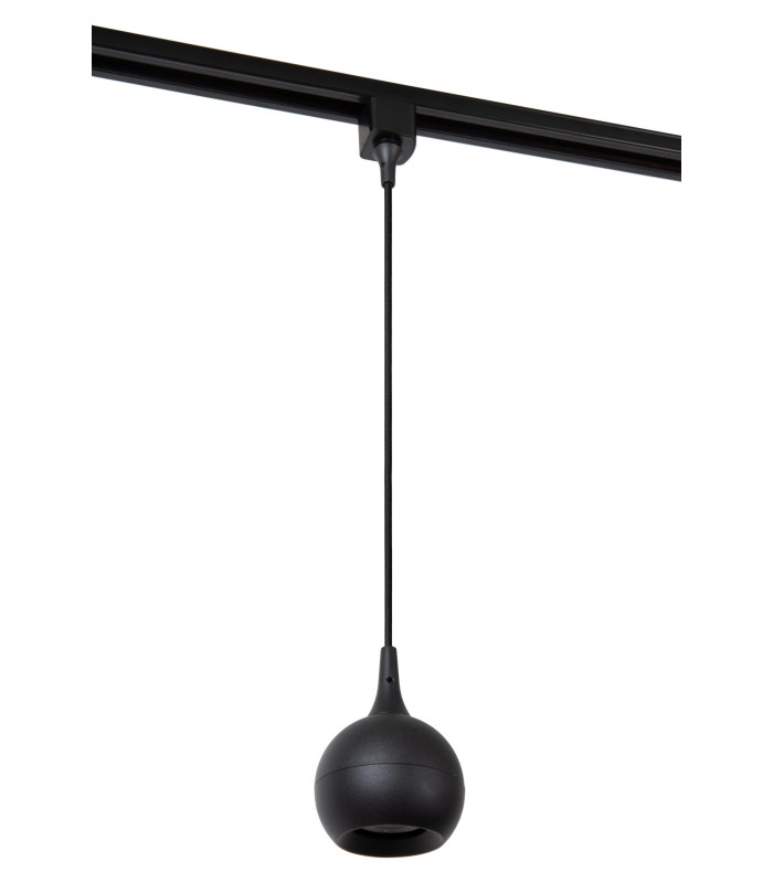 TRACK FAVORI pendant - 1-circuit Track lighting system - 1xGU10 - Black (Extension)-3