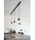 TRACK FAVORI pendant - 1-circuit Track lighting system - 1xGU10 - Black (Extension)-5