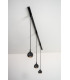 TRACK FAVORI pendant - 1-circuit Track lighting system - 1xGU10 - Black (Extension)-6