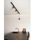 TRACK FAVORI pendant - 1-circuit Track lighting system - 1xGU10 - Black (Extension)-9