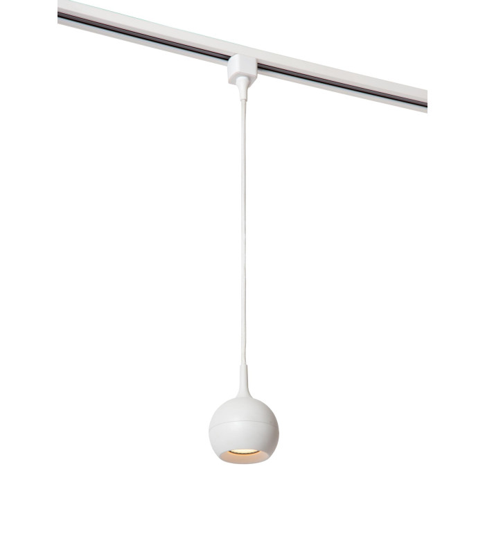 TRACK FAVORI pendant - 1-circuit Track lighting system - 1xGU10 - White (Extension)-1