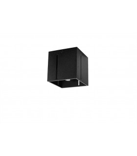 1 Light Flush Ceiling Light Black, G9 - 1