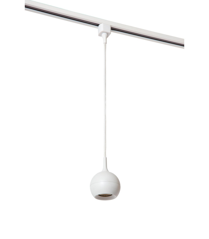 TRACK FAVORI pendant - 1-circuit Track lighting system - 1xGU10 - White (Extension)-3