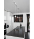 TRACK FAVORI pendant - 1-circuit Track lighting system - 1xGU10 - White (Extension)-6