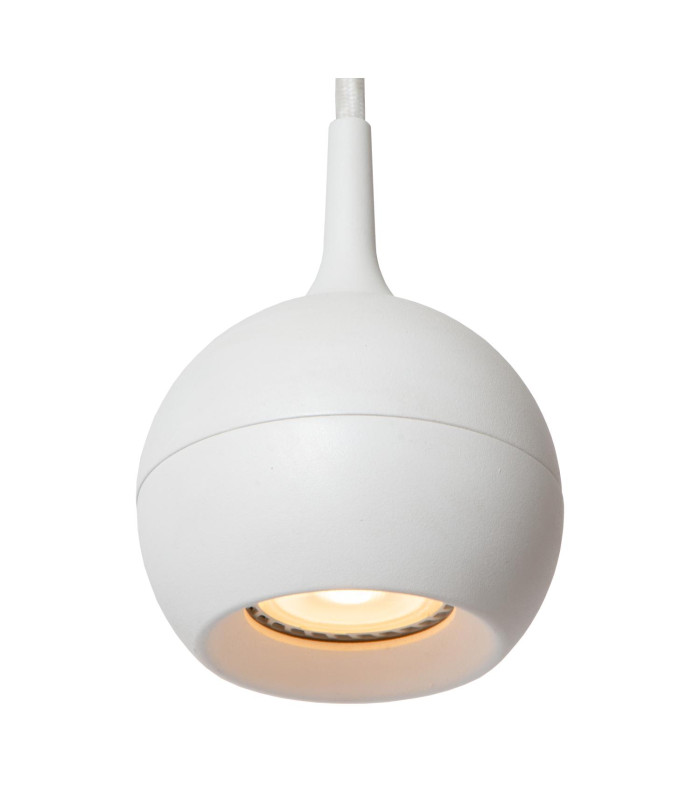 TRACK FAVORI pendant - 1-circuit Track lighting system - 1xGU10 - White (Extension)-9