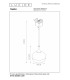 TRACK FAVORI pendant - 1-circuit Track lighting system - 1xGU10 - White (Extension)-10