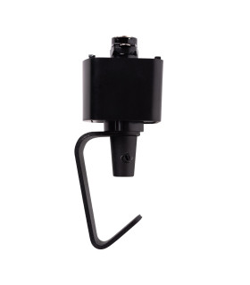 TRACK Pendant adapter - 1-circuit Track lighting system - Black (Extension)-1