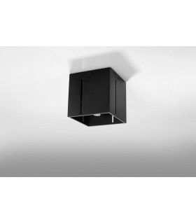 1 Light Flush Ceiling Light Black, G9 - 2