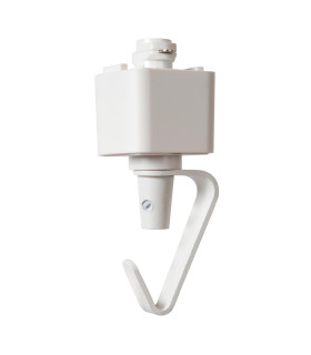 TRACK Pendant adapter - 1-circuit Track lighting system - White (Extension)-1