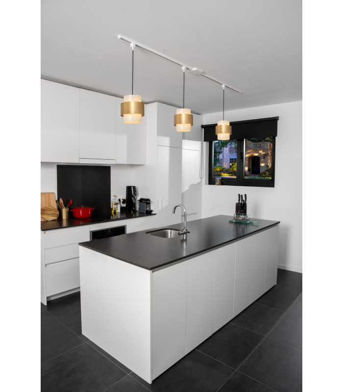 TRACK Pendant adapter - 1-circuit Track lighting system - White (Extension)-4