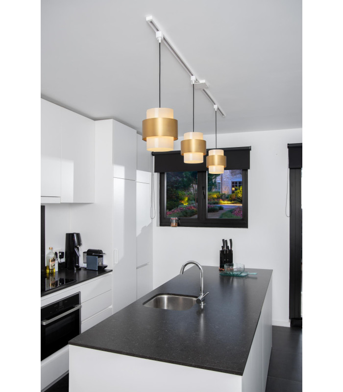 TRACK Pendant adapter - 1-circuit Track lighting system - White (Extension)-5