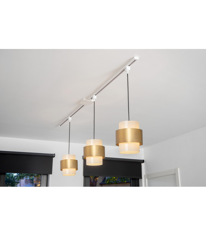 TRACK Pendant adapter - 1-circuit Track lighting system - White (Extension)-6