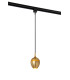 TRACK PRESTON pendant - 1-circuit Track lighting system - 1xGU10 - Matt Gold / Brass (Extension)-1