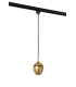 TRACK PRESTON pendant - 1-circuit Track lighting system - 1xGU10 - Matt Gold / Brass (Extension)-2