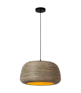 MADUKA - Pendant light - 1xE27 - Brown-1