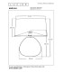 MADUKA - Table lamp - 1xE27 - Black-5