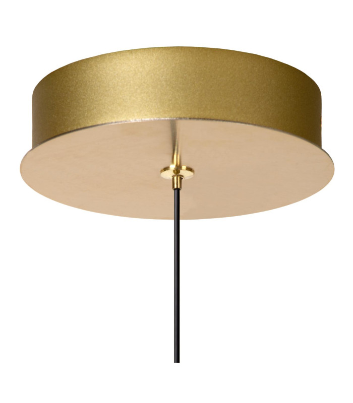 KLIGANDE - Pendant light - 13 cm - LED - 1x9W 2700K - Matt Gold / Brass-7