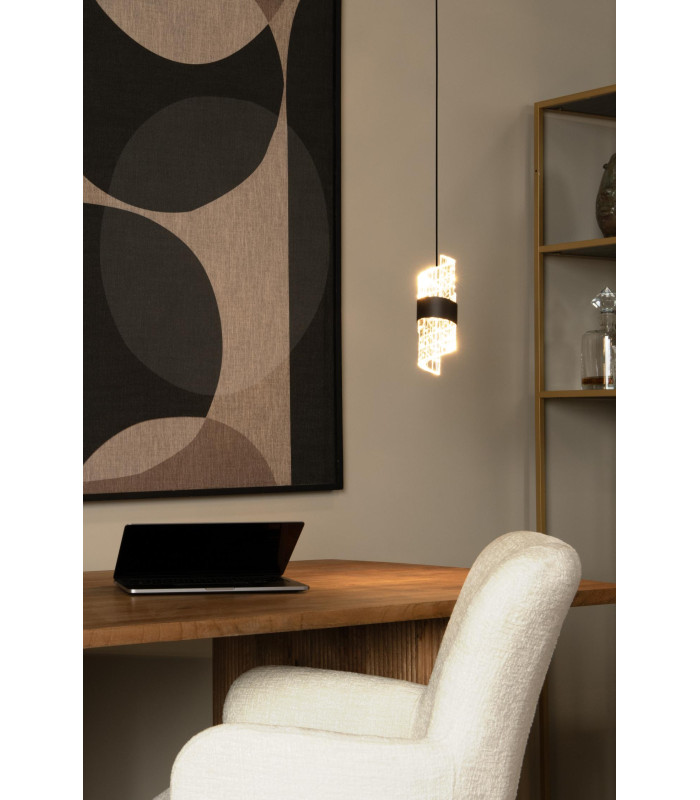 KLIGANDE - Pendant light - 13 cm - LED - 1x9W 2700K - Black-4