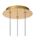 KLIGANDE - Pendant light - 25 cm - LED Dim. - 3x8W 2700K - Matt Gold / Brass-7