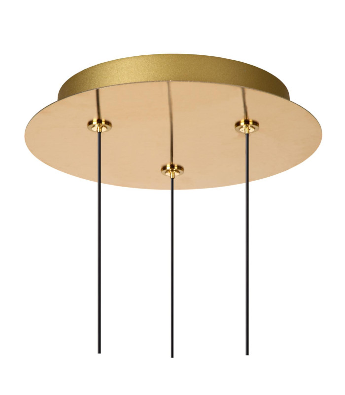KLIGANDE - Pendant light - 25 cm - LED Dim. - 3x8W 2700K - Matt Gold / Brass-7