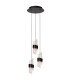 KLIGANDE - Pendant light - 25 cm - LED Dim. - 3x8W 2700K - Black-1