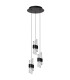 KLIGANDE - Pendant light - 25 cm - LED Dim. - 3x8W 2700K - Black-3