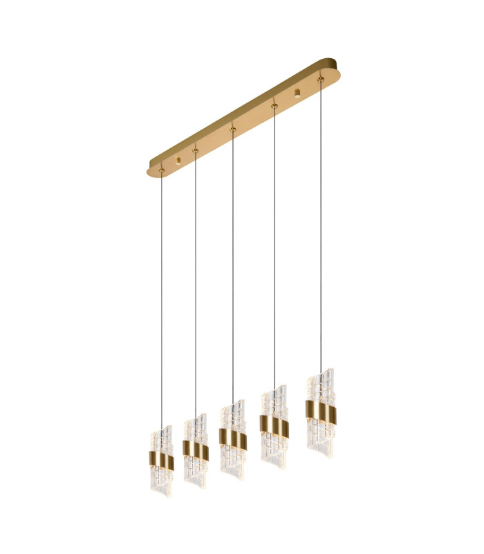 8W 2700K - Matt Gold / Brass-4