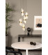KLIGANDE - Pendant light - 30 cm - LED Dim. - 5x8W 2700K - Matt Gold / Brass-4