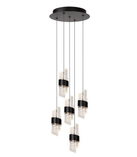 KLIGANDE - Pendant light - 30 cm - LED Dim. - 5x8W 2700K - Black-1