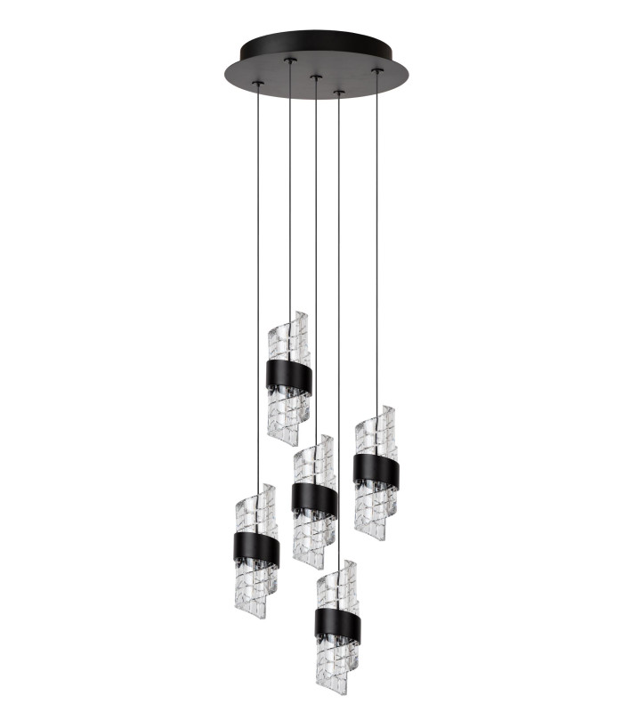 KLIGANDE - Pendant light - 30 cm - LED Dim. - 5x8W 2700K - Black-3