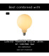Lucide AKRON - Pendant light - 50 cm - 1xE27 - Matt Gold / Brass