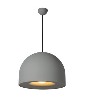 AKRON - Pendant light - 50 cm - 1xE27 - Grey-1