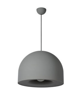 AKRON - Pendant light - 50 cm - 1xE27 - Grey-2
