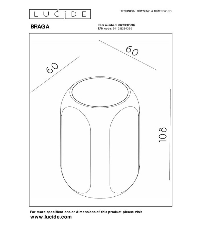 BRAGA - Wall light - 1xGU10 - Coffee-5