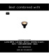 Lucide BRAGA - Wall light - 1xGU10 - Coffee
