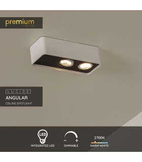 ANGULAR - Ceiling spotlight - LED Dim. - White-2