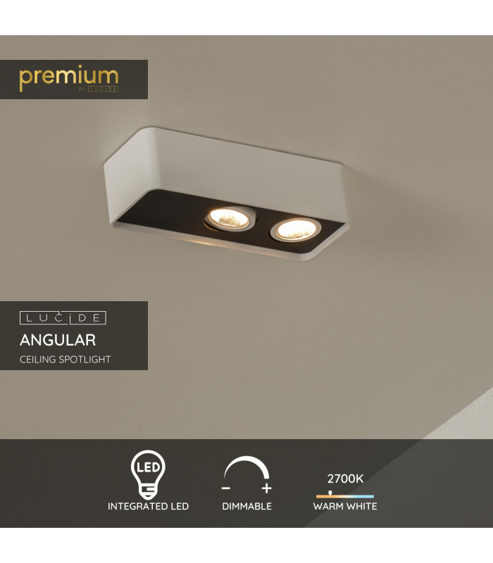 ANGULAR - Ceiling spotlight - LED Dim. - White-2