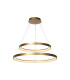 VIDAL - Pendant light - 78 cm - LED Dim. - 1x92W 2700K - Matt Gold / Brass-1