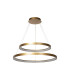 VIDAL - Pendant light - 78 cm - LED Dim. - 1x92W 2700K - Matt Gold / Brass-3