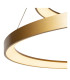 VIDAL - Pendant light - 78 cm - LED Dim. - 1x92W 2700K - Matt Gold / Brass-6
