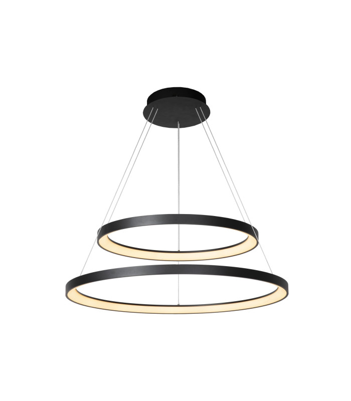 VIDAL - Pendant light - 78 cm - LED Dim. - 1x92W 2700K - Black-1
